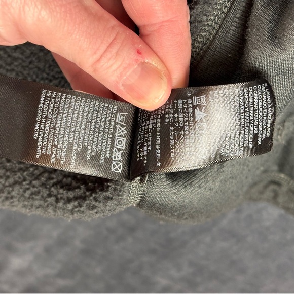The North Face Men’s Fleece Gray Utility Jacket Sz Large - Picture 13 of 16